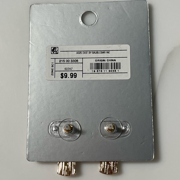 NWT Baublebar Sugarfix Naughty > Nice Earrings - Picture 2 of 3